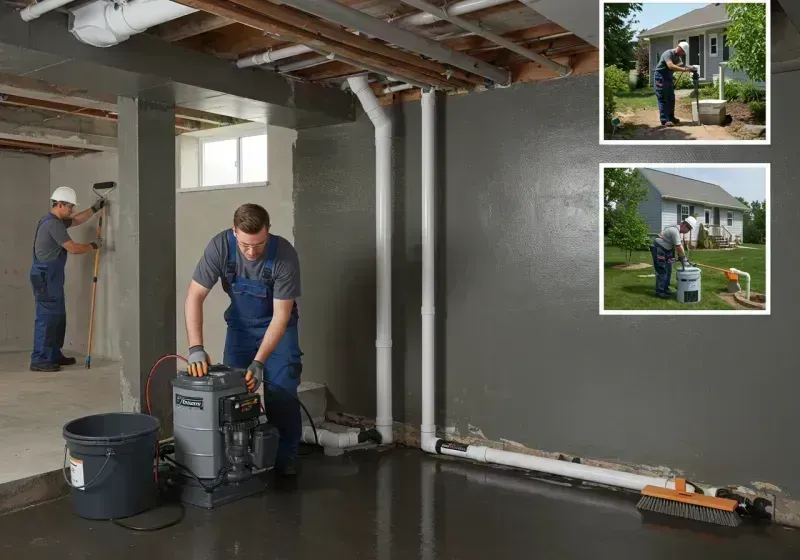 Basement Waterproofing and Flood Prevention process in Sherrills Ford, NC